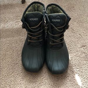 Sperry Saltwater Quilted Waterproof Winter Boots